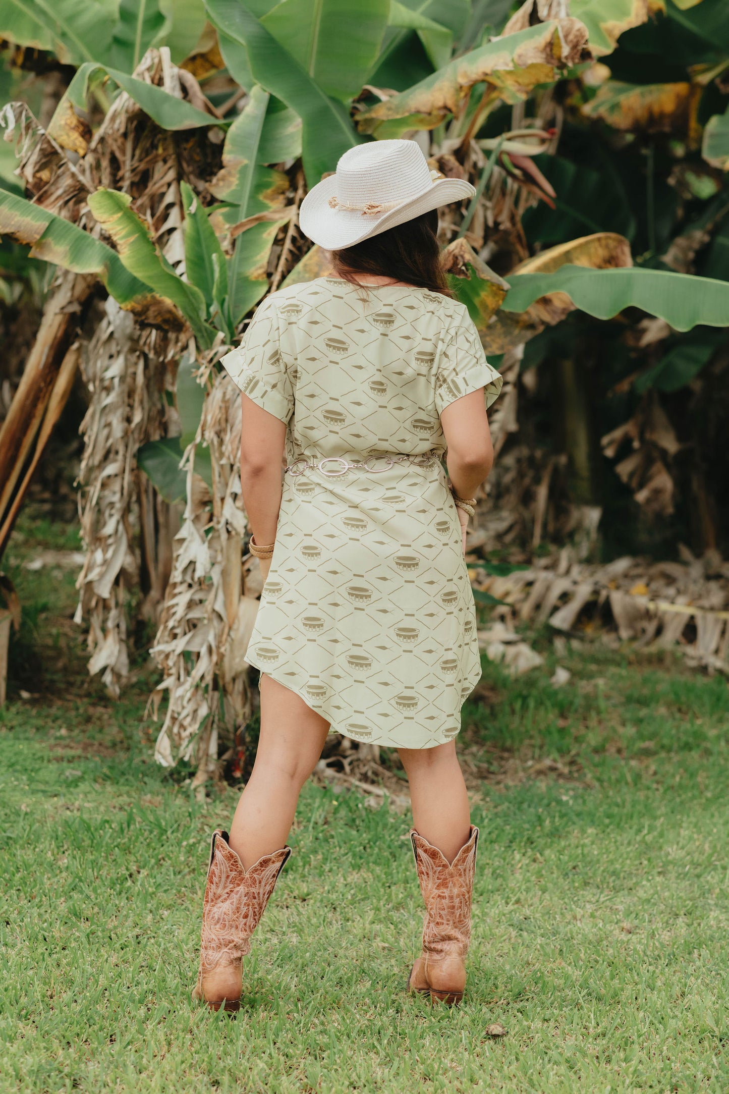 TANOA GREEN DRESS