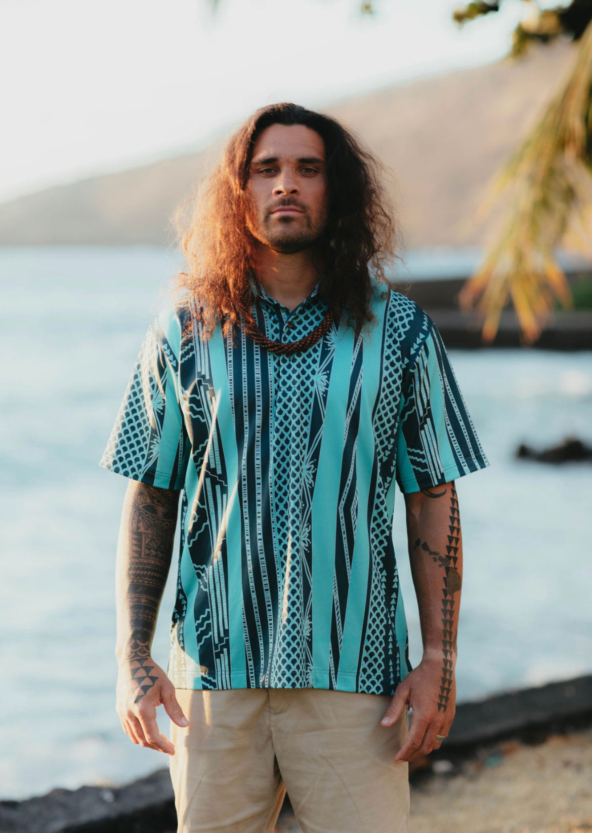 MOANANUI POLO (teal)