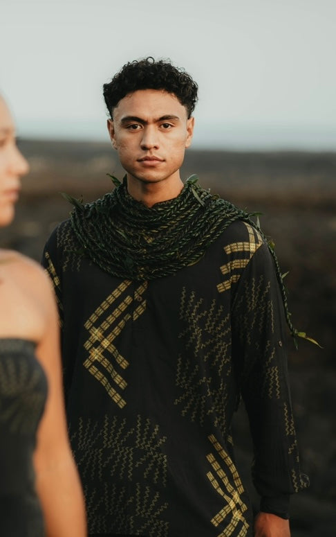 NĀ KUAHIWI LONG SLEEVE MANDARIN