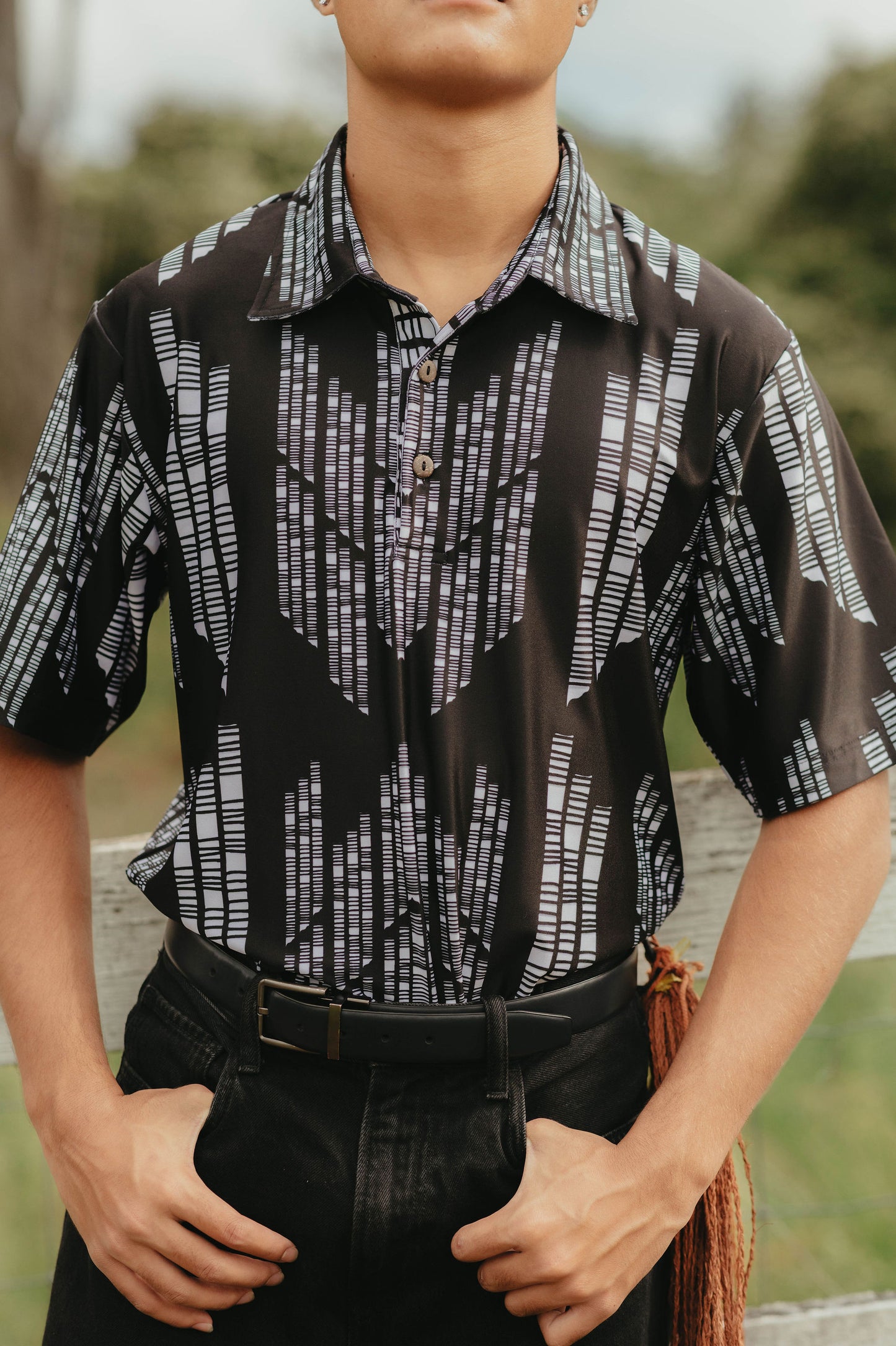 KAHEKA POLO MEN (B&W)