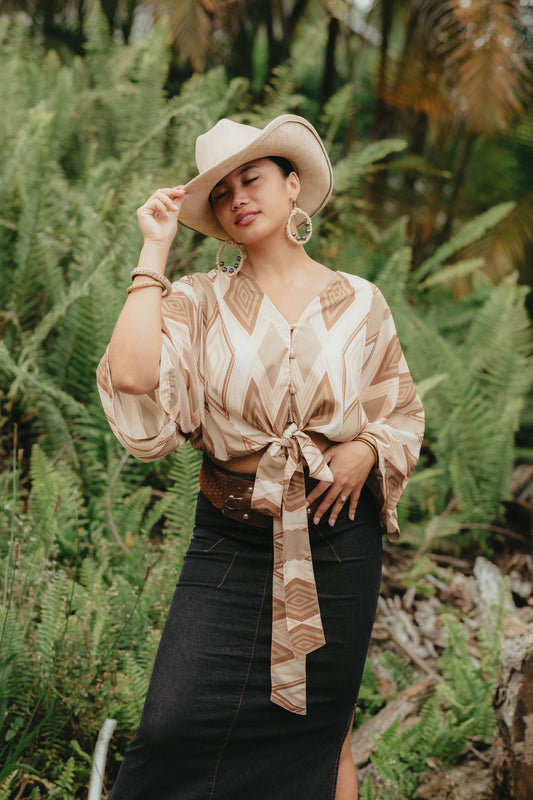 BATWING BLOUSE