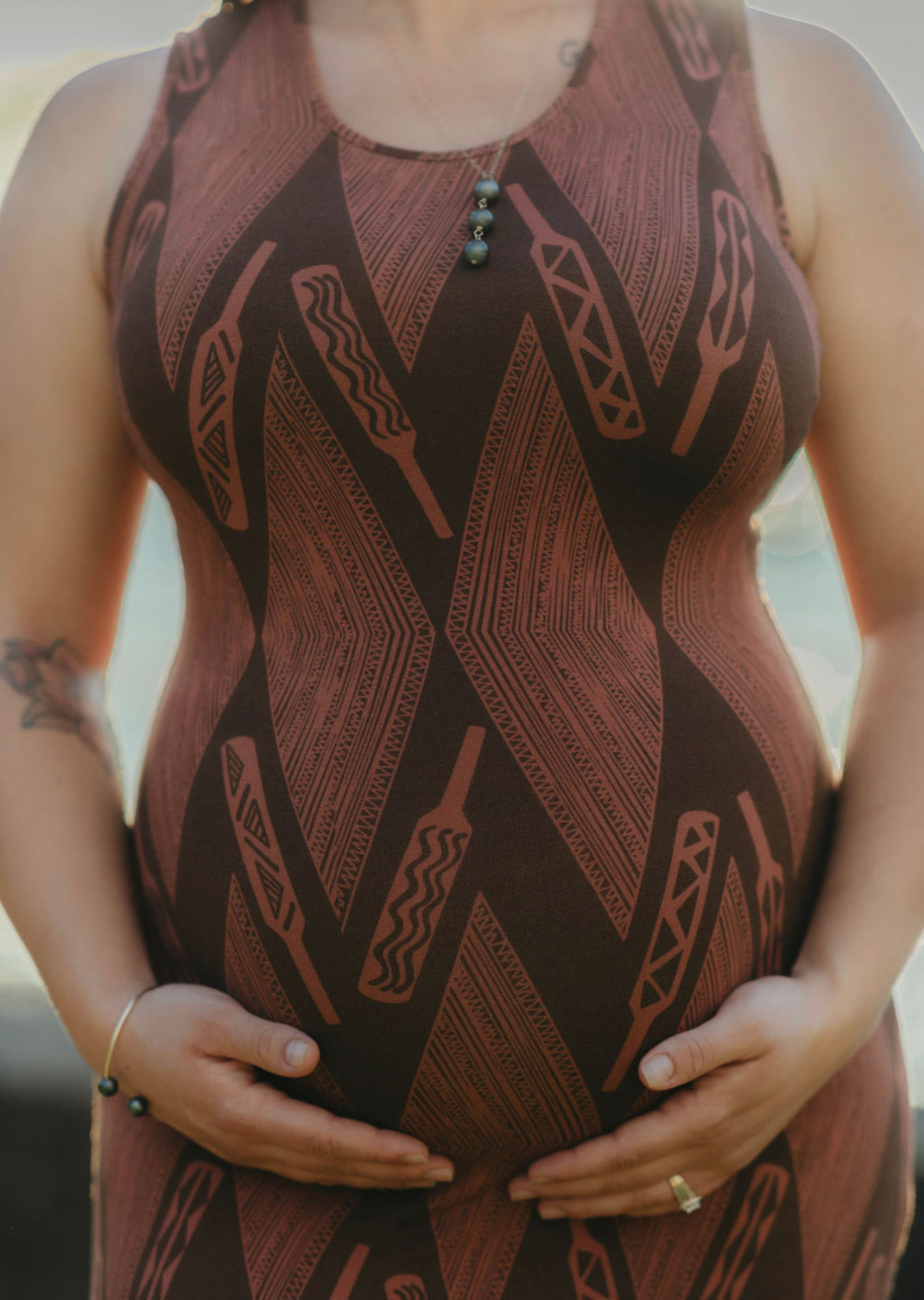 KAPALA MAXI DRESS (Brown)