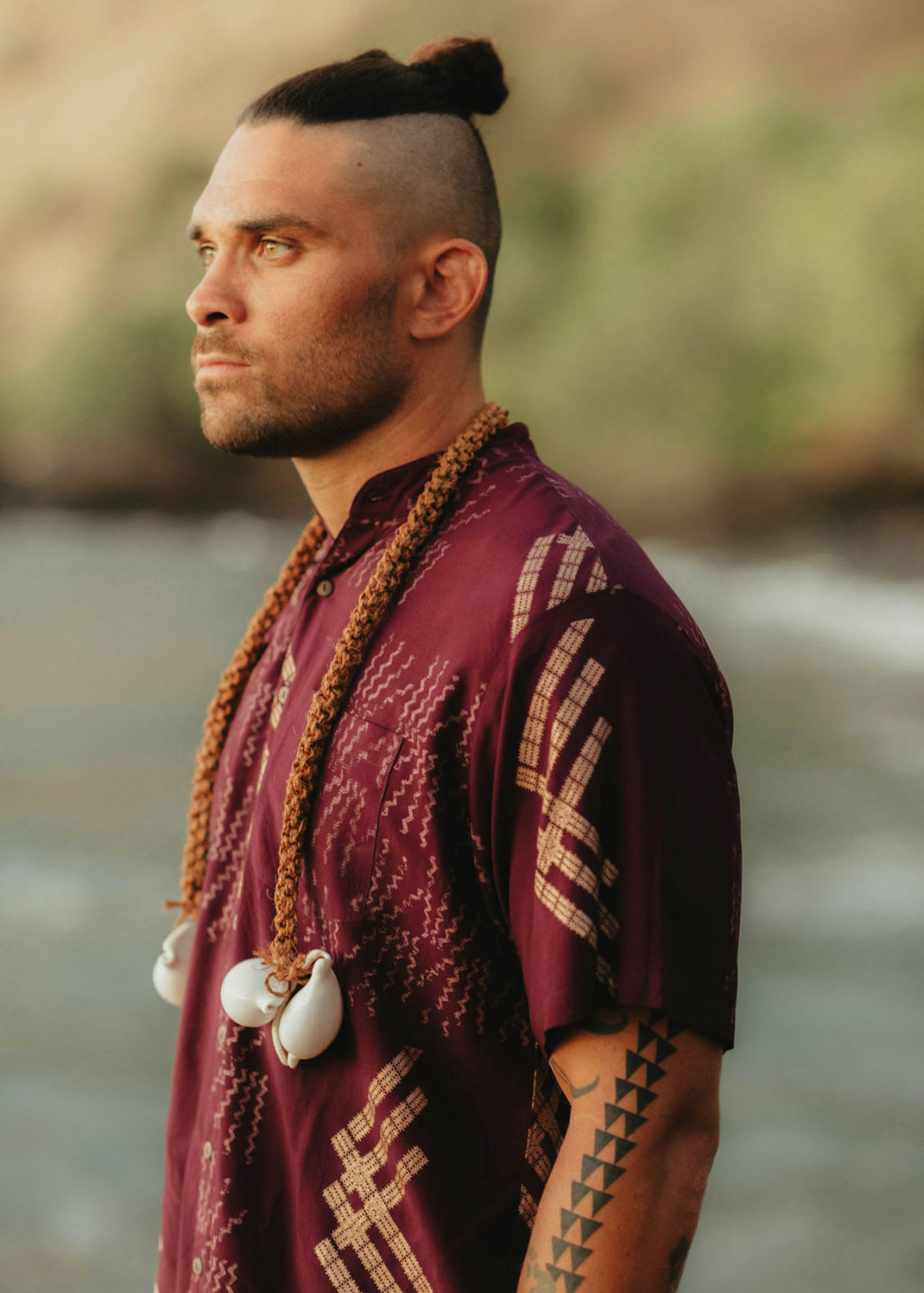 KUAHIWI MANDARIN SHIRT