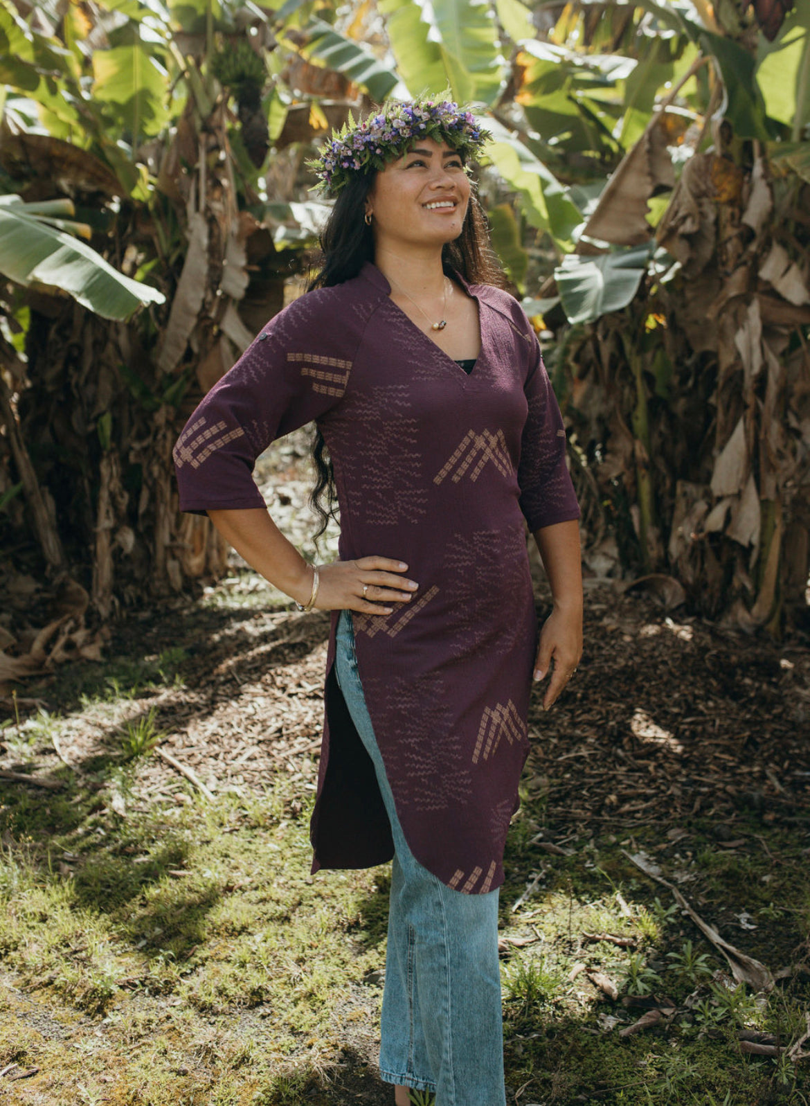 KUAHIWI TUNIC BLOUSE