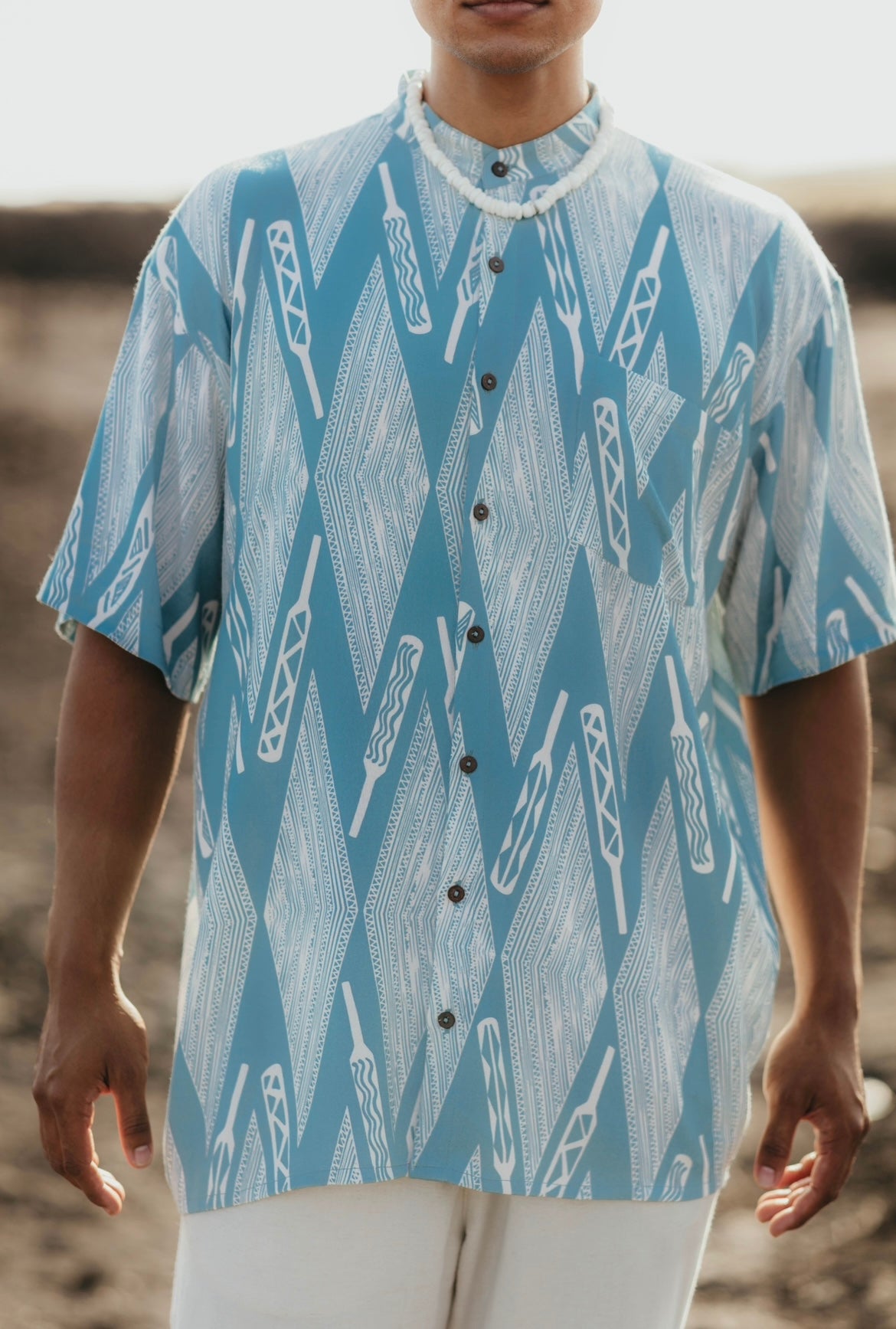 KĀPALA MANDARIN SHIRT