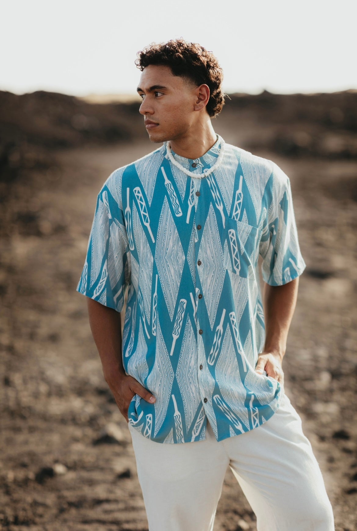 KĀPALA MANDARIN SHIRT