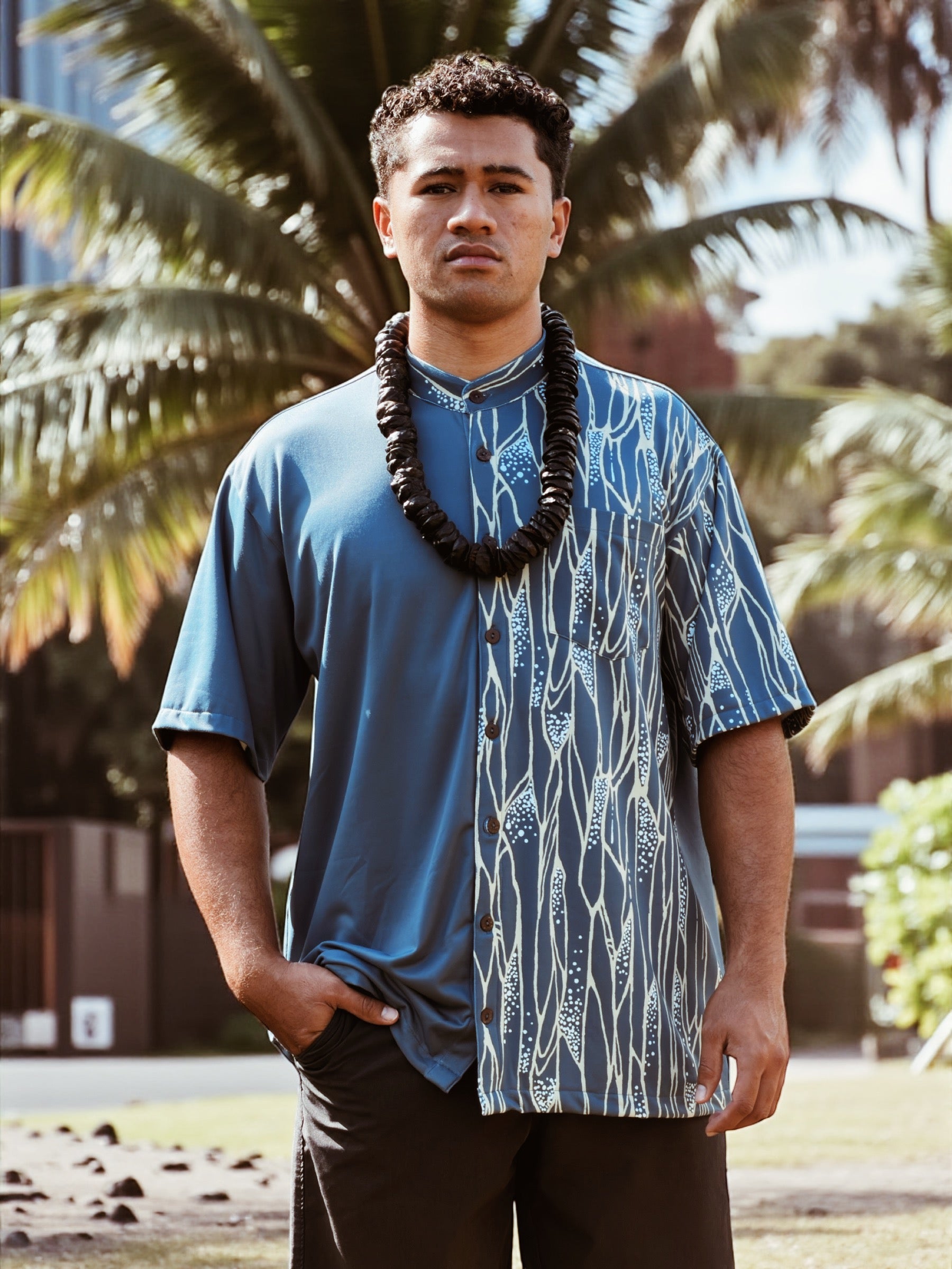 KUMUOLA MANDARIN SHIRT