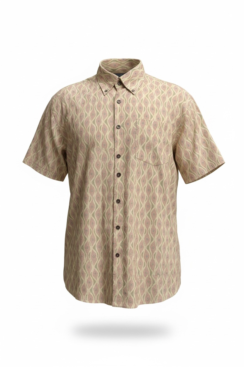 Noni Aloha Shirt Men (pink)