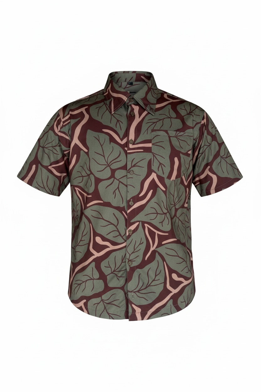 Kalo Aloha shirt Men (green)